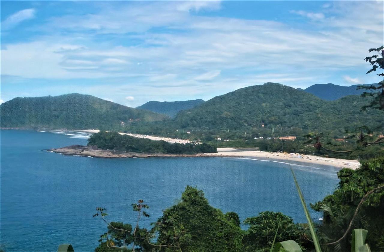 Casa Sossegada Ao Lado Da Natureza E Do Mar Villa Sao Sebastiao  Buitenkant foto